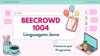 Beecrowd 1004 - Produto Simples - Linguagem Java