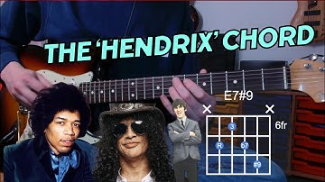 You NEED to learn the Hendrix Chord