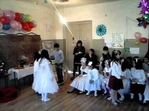 153-ე საჯარო სკოლა. მარინა ციხელაშვილი - IV კლასი. საახალწლო ღონისძიება.