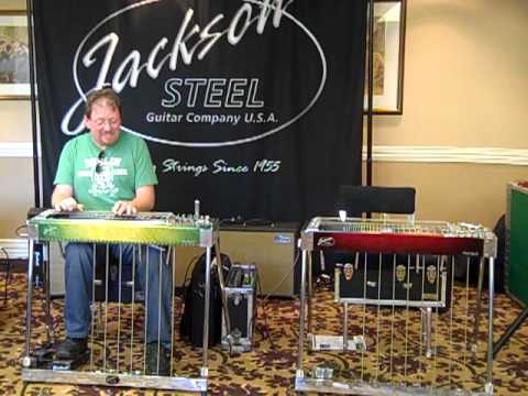 Zane King on Jackson Steel BlackJack Custom 12-str...