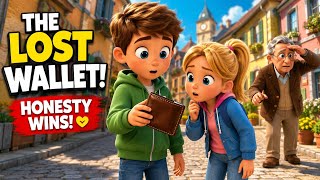 The Lost Wallet | A Heartwarming Story About Honesty & Friendship | Kids Moral Story