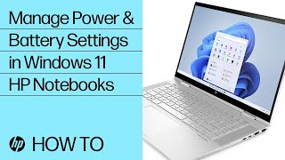 How to Manage Power and Battery Settings in Windows 11 for HP Notebooks | HP Support screenshot 4