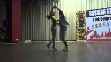 Dadinho and Suelen @ Russian Style Zouk Congress 2012.MTS