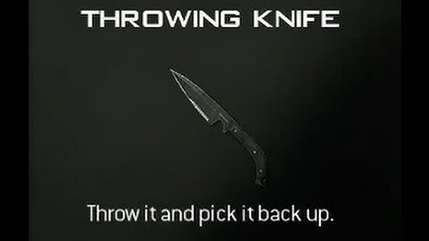 Across The Map Throwing Knife Kill MW3 (PC)