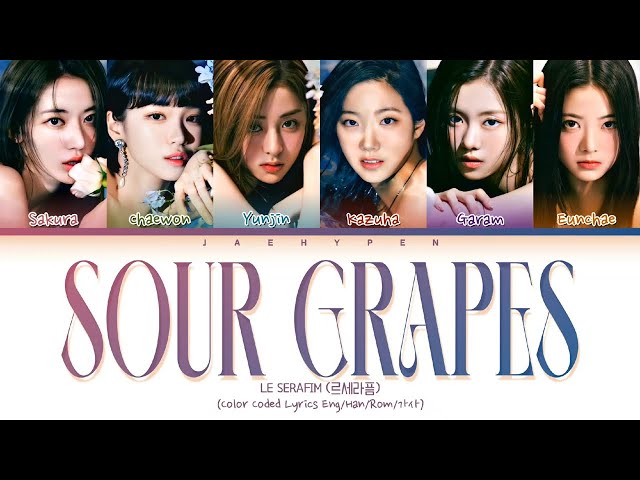 LE SSERAFIM (르세라핌) - Sour Grapes (1 HOUR LOOP) Lyrics | 1시간 가사 class=