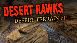 MINIATURE TERRAIN TUTORIAL  Desert Rocks [DESERT TERRAIN EP.1]