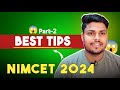 Best Tips to Crack Nimcet 2024 Part-02 | Nimcet 2024