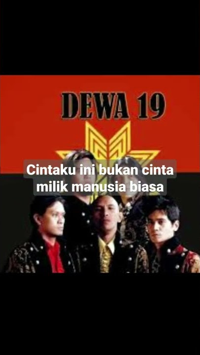 Dewa 19 - Bukan Cinta Manusia Biasa #shorts #short #music