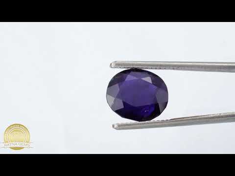 Iolite Stone 9.44 Carat (Kaka Neeli Stone) 4 Product Video for: Iolite Stone 9.44 Carat (Kaka Neeli Stone)