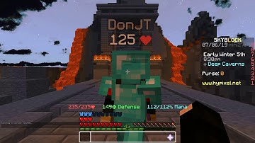 Hypixel Skyblock - The fastest way to the Obsidian Sanctuary