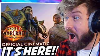 The War Within Announce Cinematic TRAILER REACTION | World of Warcraft