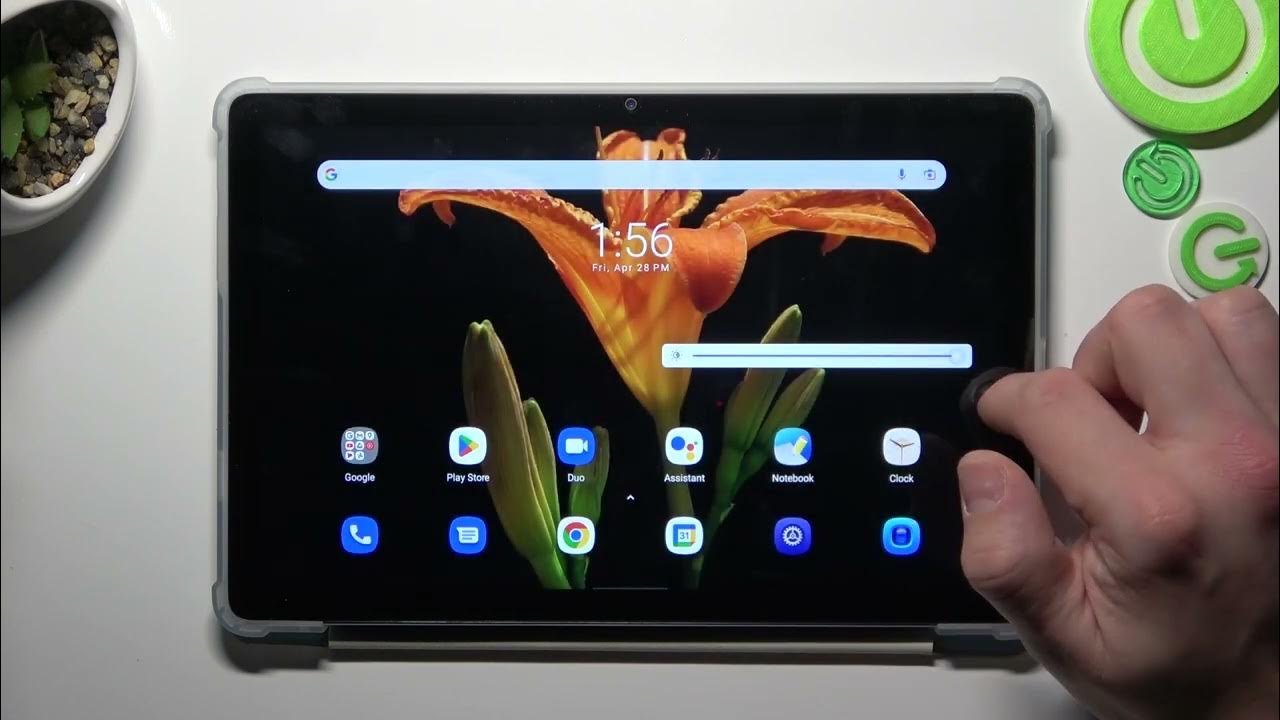 How to Change Display Brightness Level on Blackview Tab 12 Customize