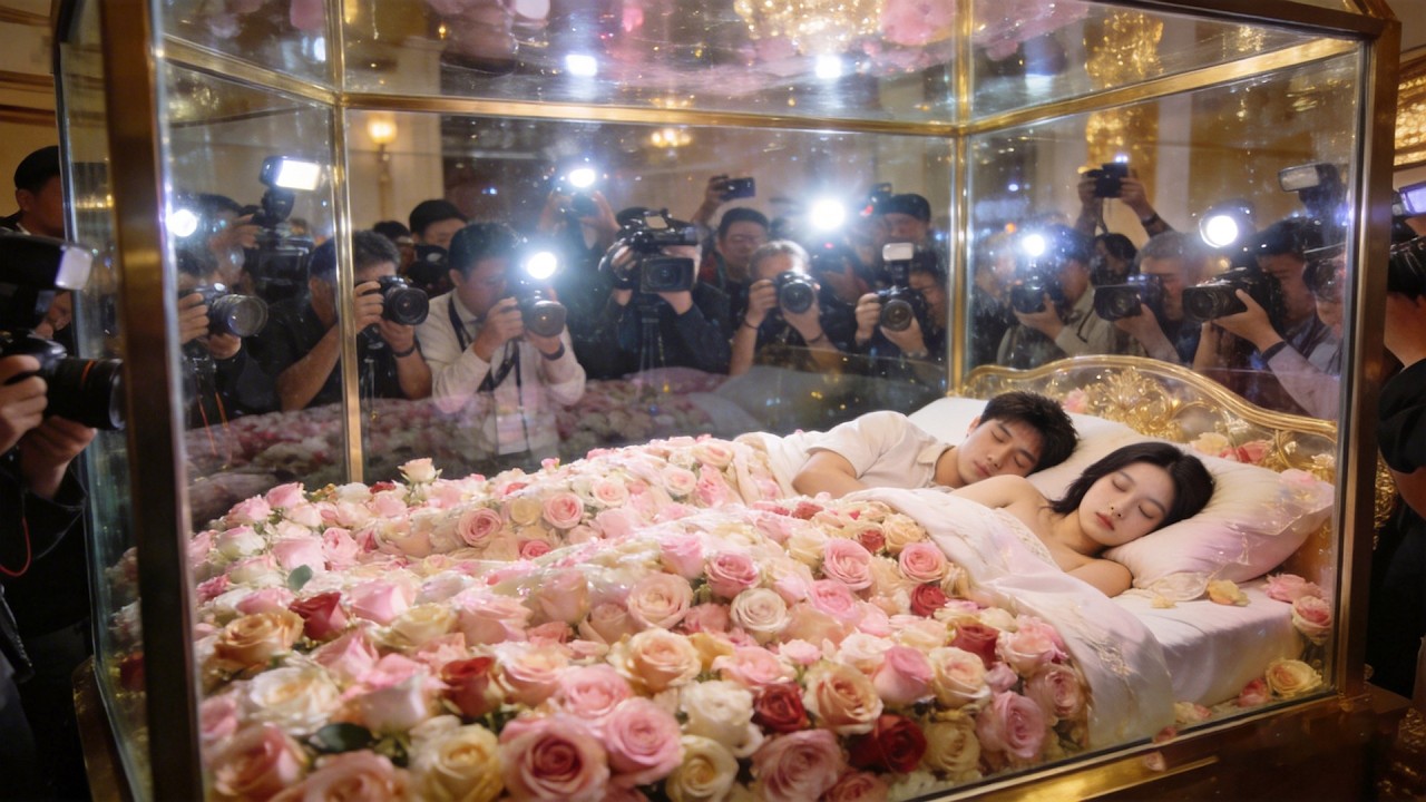 Собирая витрину, стажёр и CEO уснули вместе — проснулись сенсацией на первой полосе!