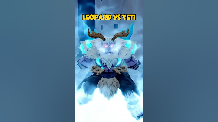 Yeti vs Leopard - Blox Fruits