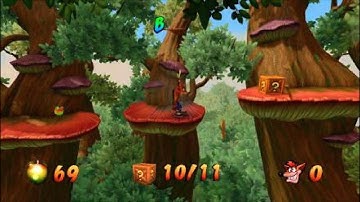 Crash Bandicoot 2 N. Sane Trilogy - Hang Eight Bonus Level 100% All Crates