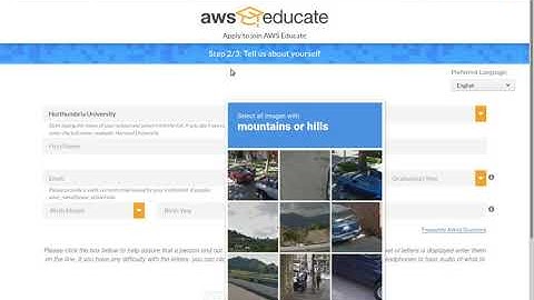 AWSEducate Signup