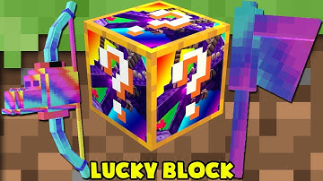 MINI GAME : RAINBOW DRAGON LUCKY BLOCK BEDWARS ** CÓ ĐỒ VIP RỒNG CẦU VỒNG KHÓ HƠN CÓ NGƯỜI YÊU ??