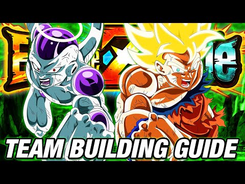 GLOBAL LR GOKU AND FRIEZA EZA TEAM BUILDING GUIDE! BEAT STAGE 10 AND BEYOND! (DBZ Dokkan Battle)