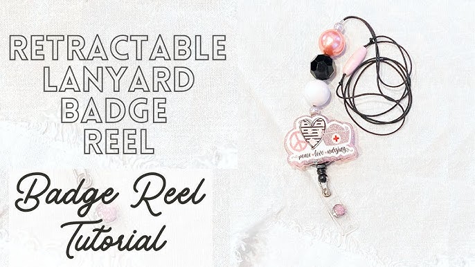 How to make a badge reel - custom badge reels, retractable badge