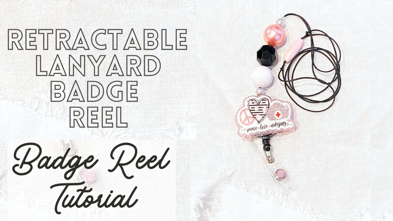 How To Make A Retractable Badge Reel Lanyard YouTube How To Make A Retractable Badge Reel Lanyard YouTube