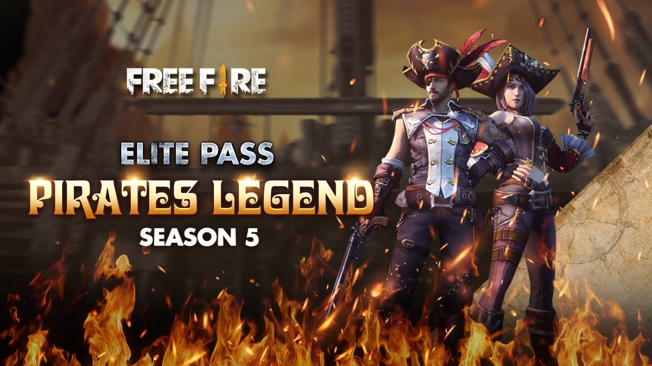 Elite Pass Season 5 Pirates Legend Garena Free Fire YouTube