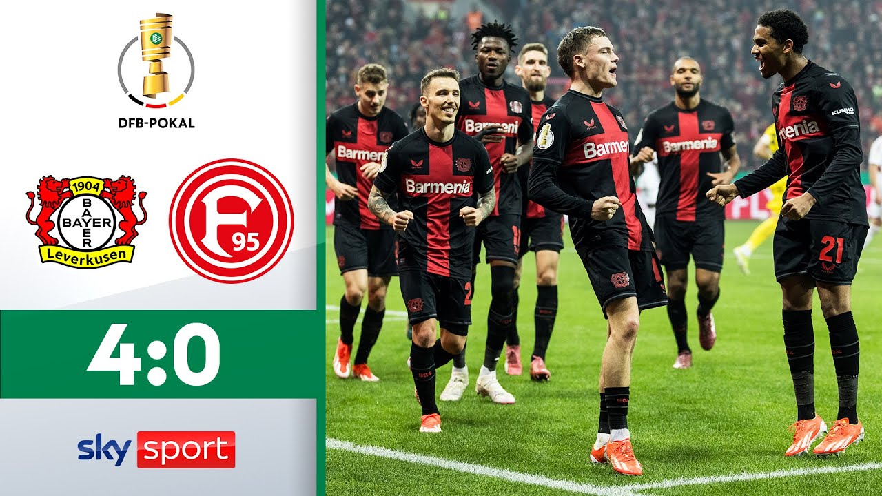 Bayer 04 Leverkusen – SC Paderborn | DFB-Pokal 2023/24, Achtelfinale | sportstudio