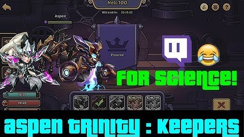 IDLE HEROES [Stream Highlight] More Aspen for Science! Aspen Dungeon Meta ft. Monkey