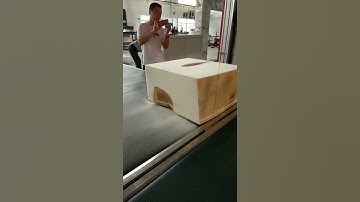 DTC-FK2012 CNC Pu Foam Sponge Cutting Machine Horizontal And Vertical Blade