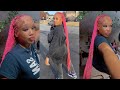 Watch Me Do Pink Tribal Braids