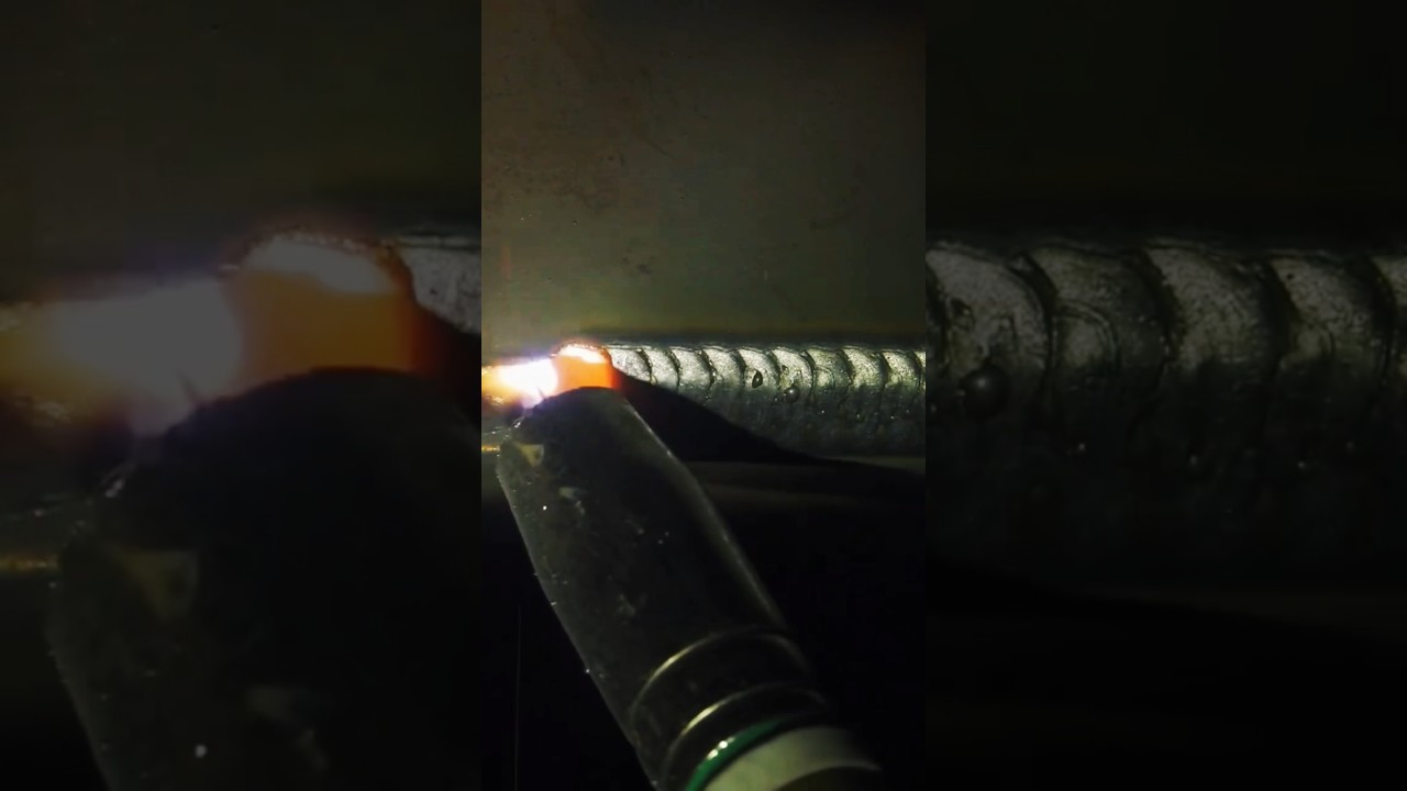 Metal inert gas welding skill! 