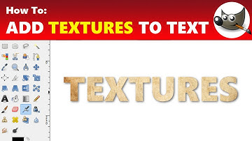 How To: Add Textures to Text On GIMP