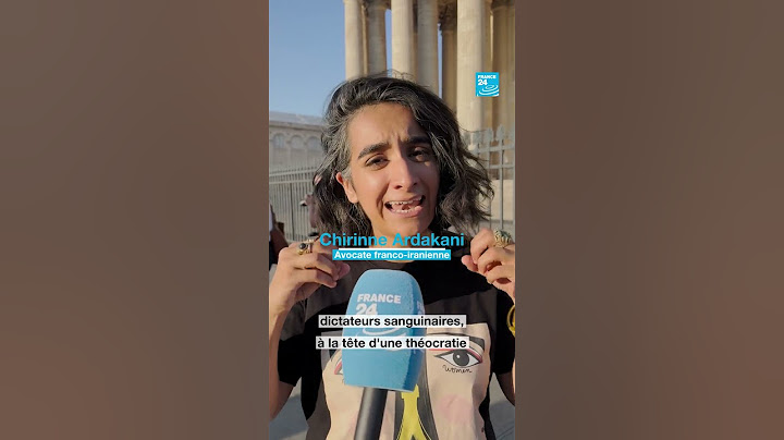"Aucune guerre ne libère les peuples" : la diaspora iranienne se rassemble • FRANCE 24