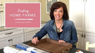 DIY: Create a Custom Decorative Tray with Wallpaper| Finding Home Farms