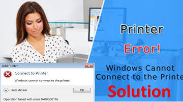 Windows cannot connect to the printer | Fix Operation Failed 0x00000002 | operation failed 0x0000011