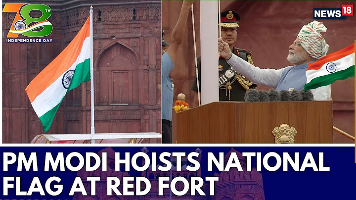 Independence Day 2024: PM Modi Hoists The National Flag At Red Fort On 78th Independence Day