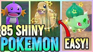 85 EASY Shiny Pokemon To Catch In The Indigo Disk!