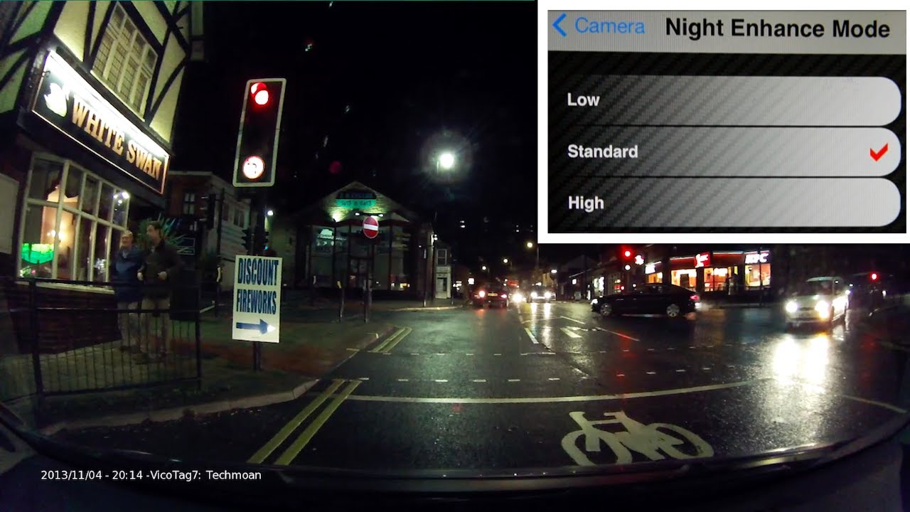 Vico WF1 DashCam - See the new Night Enhance Mode in Action (and other new features). - A quick look at the new features of the latest Vico WF1 Firmware.