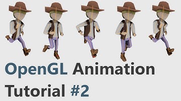 OpenGL Skeletal Animation Tutorial #2
