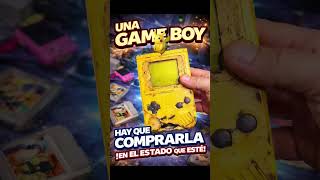 game boy clásica color amarilla