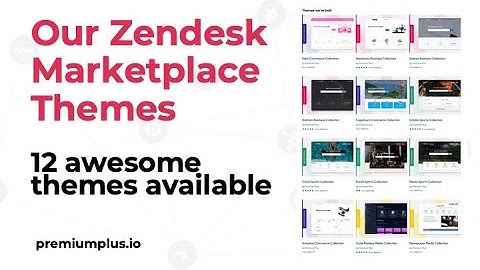 🫶 Discover the most beautiful Zendesk Marketplace Themes