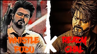 Whistle Podu X Ready Chal Mashup Hindi Leo X Goat Thalapathy Vijay Video Song
