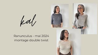 Montage double twist • Pure Laine