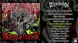 Deterioration - Paranoia & Violence LP FULL ALBUM (2024 - Grindcore)