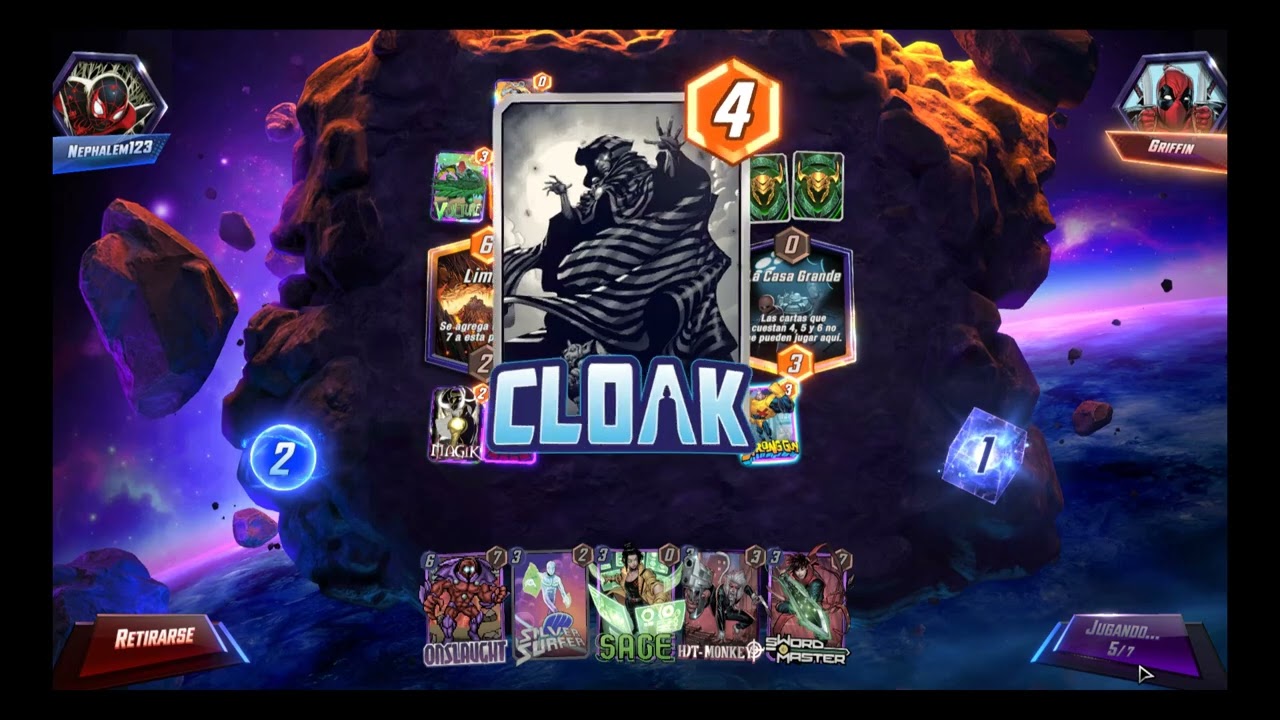 Marvel Snap - Mazo Continuo - Onslaught, Sera