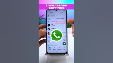 3 Best Hidden WhatsApp Settings You May Know | WhatsApp Settings | WhatsApp Tips and Tricks #shorts