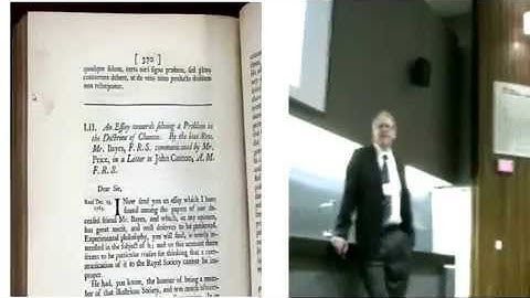 Stephen Stigler at Bayes250 Conference