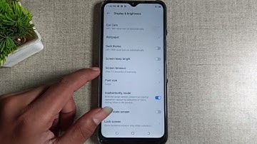 How to increase screen timeout  in tecno pop 5 LTE, screen  mobile settings