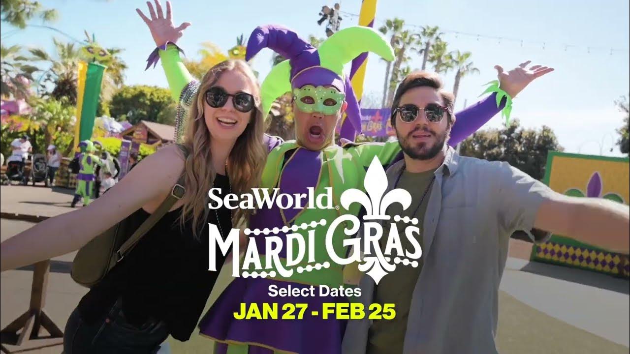 Mardi Gras SeaWorld San Diego YouTube