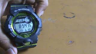 how to get autolight on g shock gbd 800