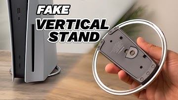 PS5 Vertical Stand Hidden Feature! Real VS Fake Comparison